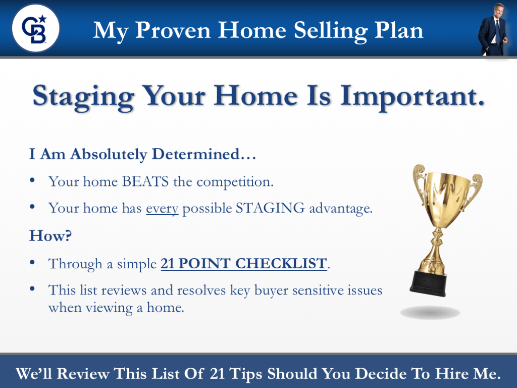 Home Staging Slide of CB Presentation